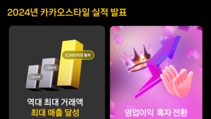 카카오스타일, 매출 2000억원 돌파…5년 만에 흑자전환