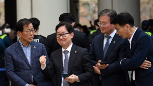 박범계 “尹 선고 불출석, 스스로 파면 예감한 것”