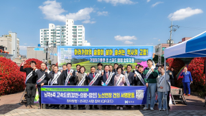 함안군, 남북6축 고속도로 연장 촉구 서명운동 캠페인 실시