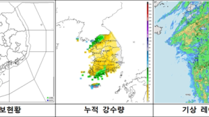 경남 20~60mm 비 예보…강풍 발효
