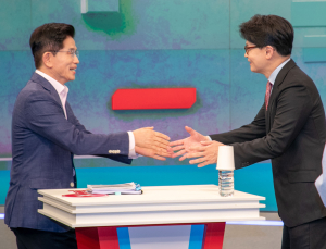 국힘 2강, 경선 중 ‘한덕수 단일화’ 선 긋기…“이준석 필요”