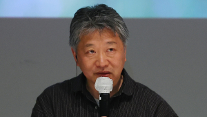 ‘어느 가족’ 씨네토크 참석한 고레에다 히로카즈 감독