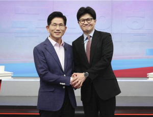 ‘김문수vs한동훈’ 국힘 최종 대선 경선, 당원투표 첫날 44.83% 참여