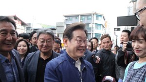 이재명, 강원 접경지역 골목 경청투어[화보]