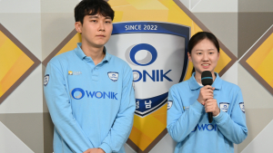 [속보] 김은지가 끝냈다…원익, 바둑리그 PO 2차전 승리