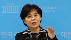 윤희숙 “김문수 단일화 생각 없다면 후보직 내려놔야”