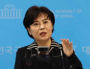 윤희숙 “김문수 단일화 생각 없다면 후보직 내려놔야”