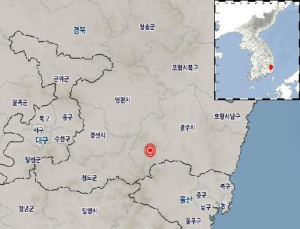 경북 경주서 두 차례 지진 발생…규모 각각 2.0‧2.5
