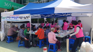 의령농협, 어버이날 맞이 비빔밥 나눔 행사