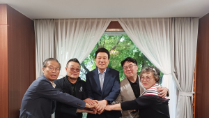 이강덕 포항시장, 죽도시장 상인 대표들과 간담회 가져