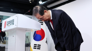 한덕수 “단일화는 국민 명령…지금 벌어진 일들은 정말 죄송”