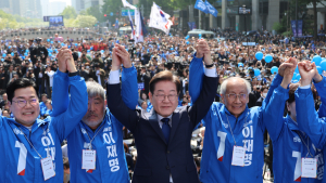 민주당 대선 출정식, 이번 대선 목표는 ‘내란 종식’