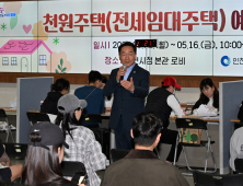 인천시, 천원주택 전세임대 500호 예비입주자 신청 접수