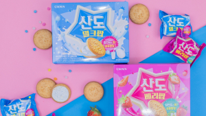 크라운제과, 팝핑캔디 크라운산도 外 농심켈로그·팔도·이디야·페르노리카 [유통단신]
