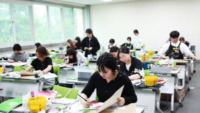대구대서 전국 중·고 미술실기대회 개최…1200여명 열전