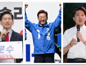 대선후보 지지도 이재명 46% 1위…김문수 33%‧이준석 7%[엠브레인퍼블릭]