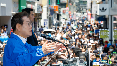 이재명 “산은 이전 어렵지만 해수부·HMM 본사 반드시 이전하겠다” [21대 대선]