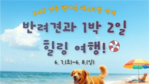 강원관광재단, 반려동물 동반관광 활성화 상품 운영
