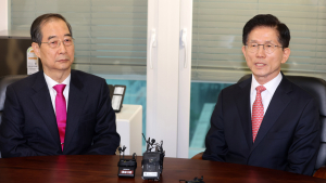 한덕수 추대위, 김문수 지지 선언…“호남·중도인사 흡수해야” [21대 대선]