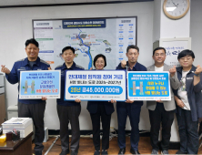 현대제철 순천공장, ‘H형 빛나는 도로’조성 기금 4500만원 전달