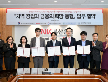 부산은행, 지역 창업과 금융의 희망동행 업무협약