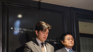 김용태-전병헌, 개헌‧반명 공감대…“제7공화국 위한 통 큰 협의하겠다” [21대 대선]