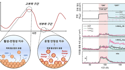[쿠키과학] KAIST, 세계 최초 수전해장치 촉매 '운영 안정성 지수' 제시