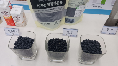 암세포 50% 이상 줄인 검은콩 ‘소만’ 두유로 나온다