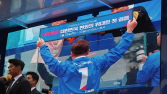 이재명, PK 찾아 “경남 양산 인구가 다 모인 것 같아” [쿡 정치포토]