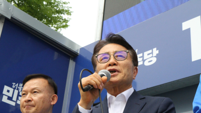 민주 국방안보 유세단, 강원 접경벨트 유세…李 지지 호소