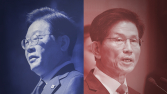 李 “내란심판 우선” vs 金 “거짓말·부정부패 뿌리 뽑아야” [21대 대선]