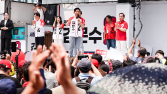김문수 시흥서 “삼성 반도체 유치한 경험…일자리 만들 것”