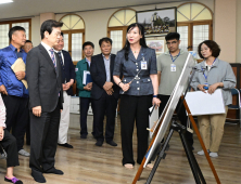 조규일 시장, 장재마을 일원 도로개설 건의 현장 방문...